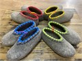 11) Валяные тапочки с обшивкой - микропора 35-46 П-3147
