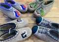 12) Валяные тапочки с рисунком - микропора 35-46 П-3148